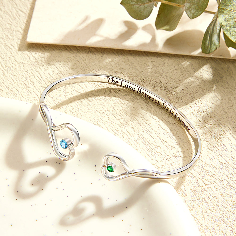 Mother Daughter Birthstone Bracelet