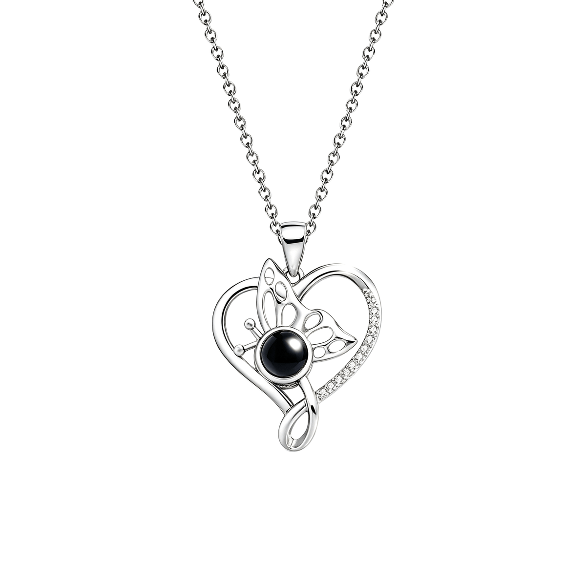 Butterfly Photo Projection Necklace — Chapters of Life