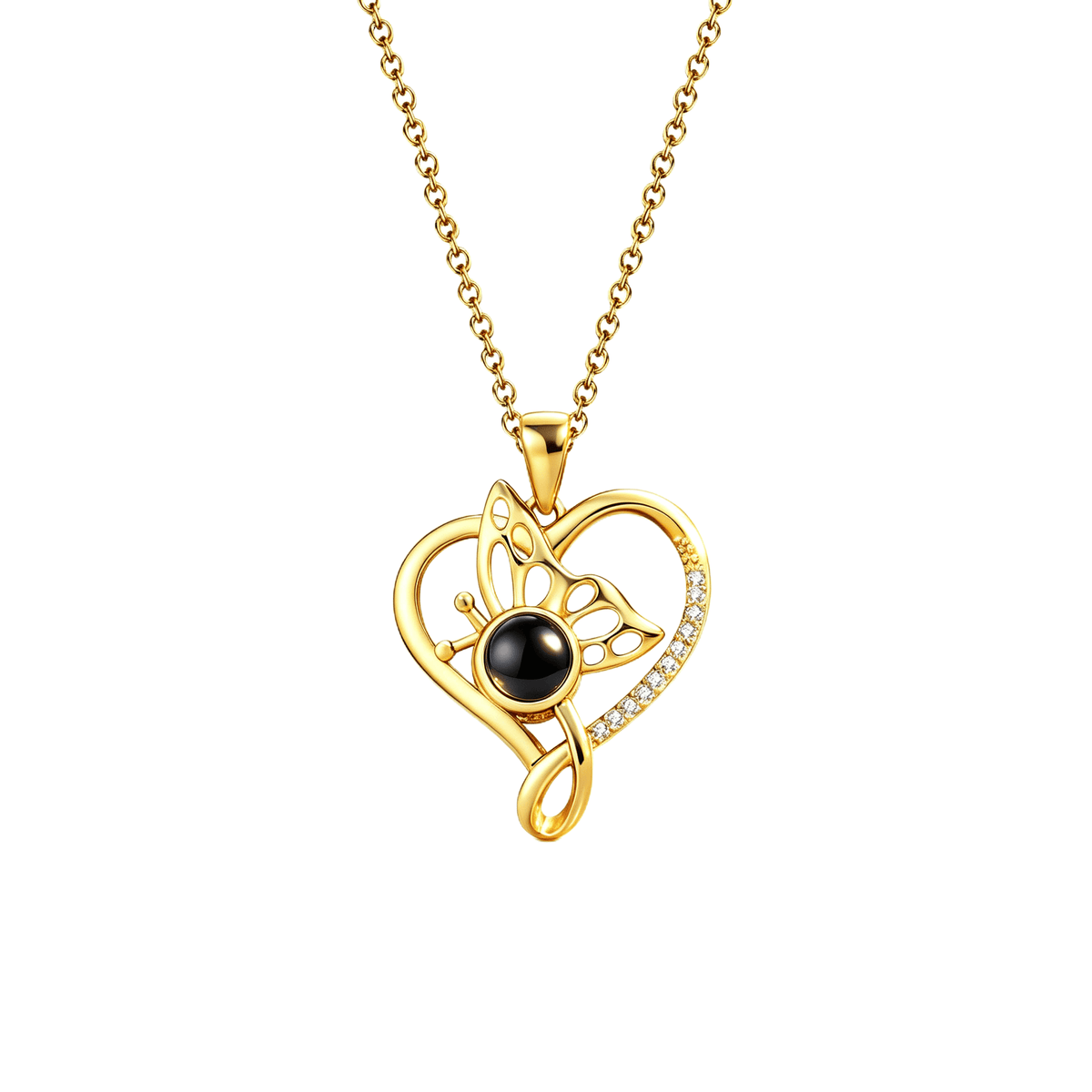 Butterfly Photo Projection Necklace — Chapters of Life
