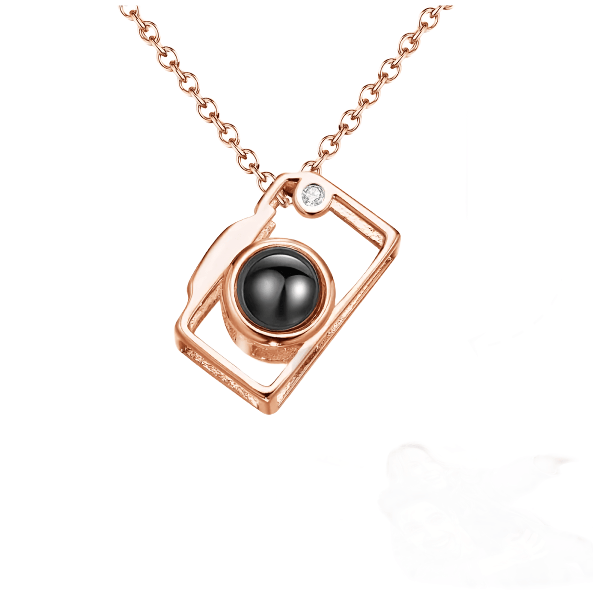 Camera Photo Projection Necklace