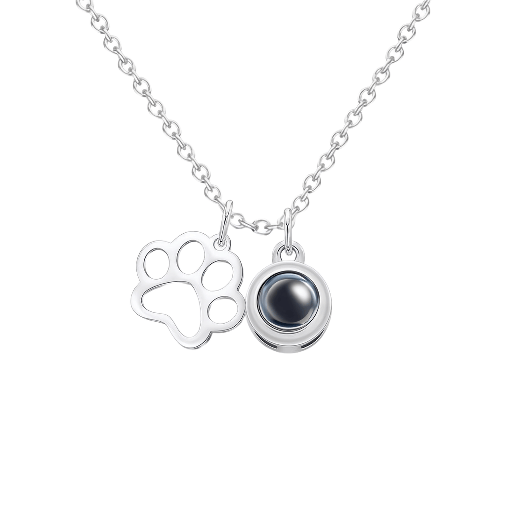 Custom Claw Photo Projection Necklace