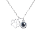 Custom Claw Photo Projection Necklace