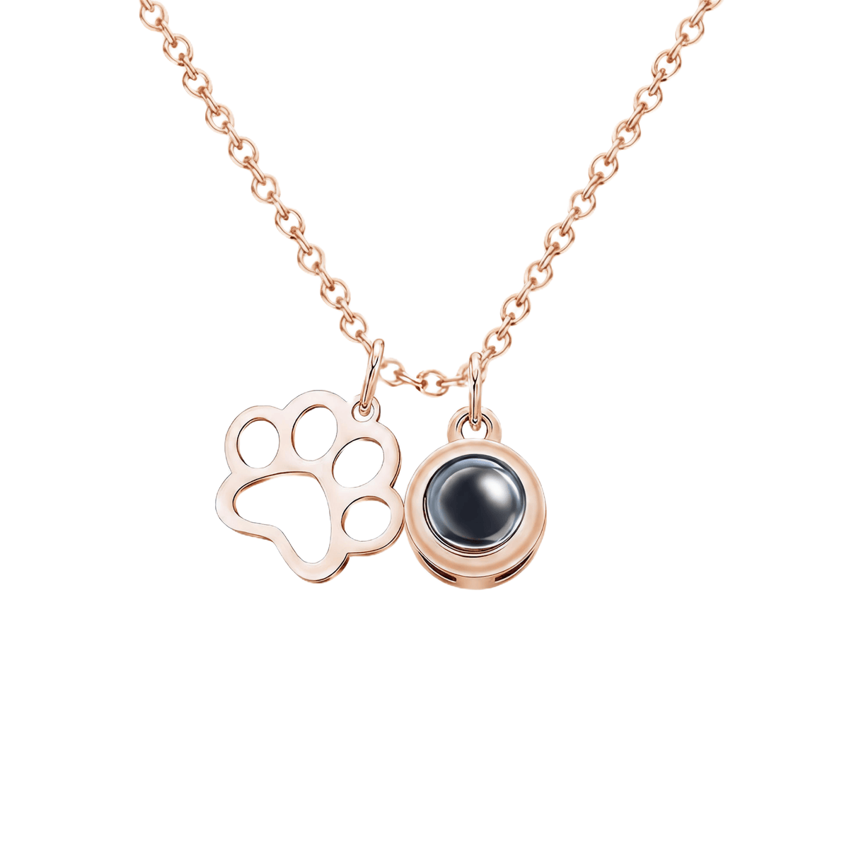 Custom Claw Photo Projection Necklace