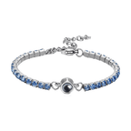 Photo Projection Diamond Bracelet
