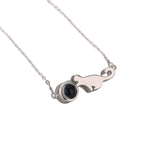 Dinosaur Photo Projection Necklace
