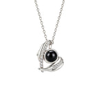 Feather Angel Wings Photo Projection Necklace