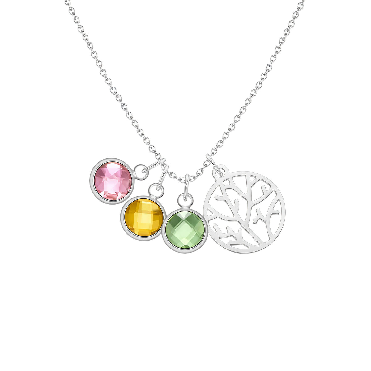Gold Birthstone Necklace