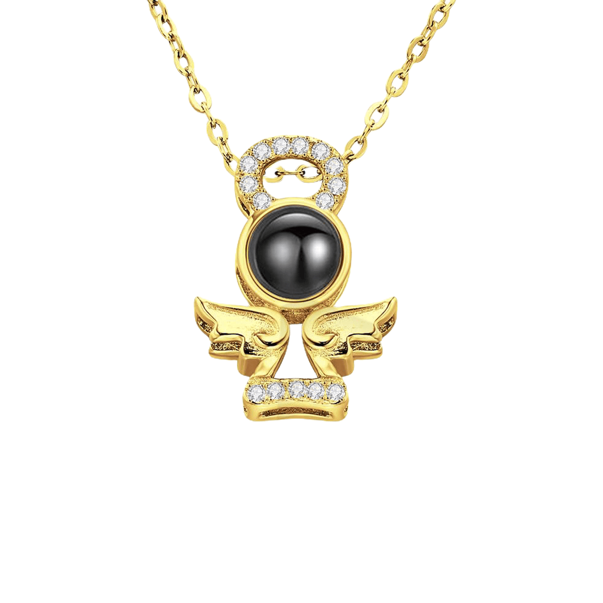 Guardian Angel Photo Projection Necklace