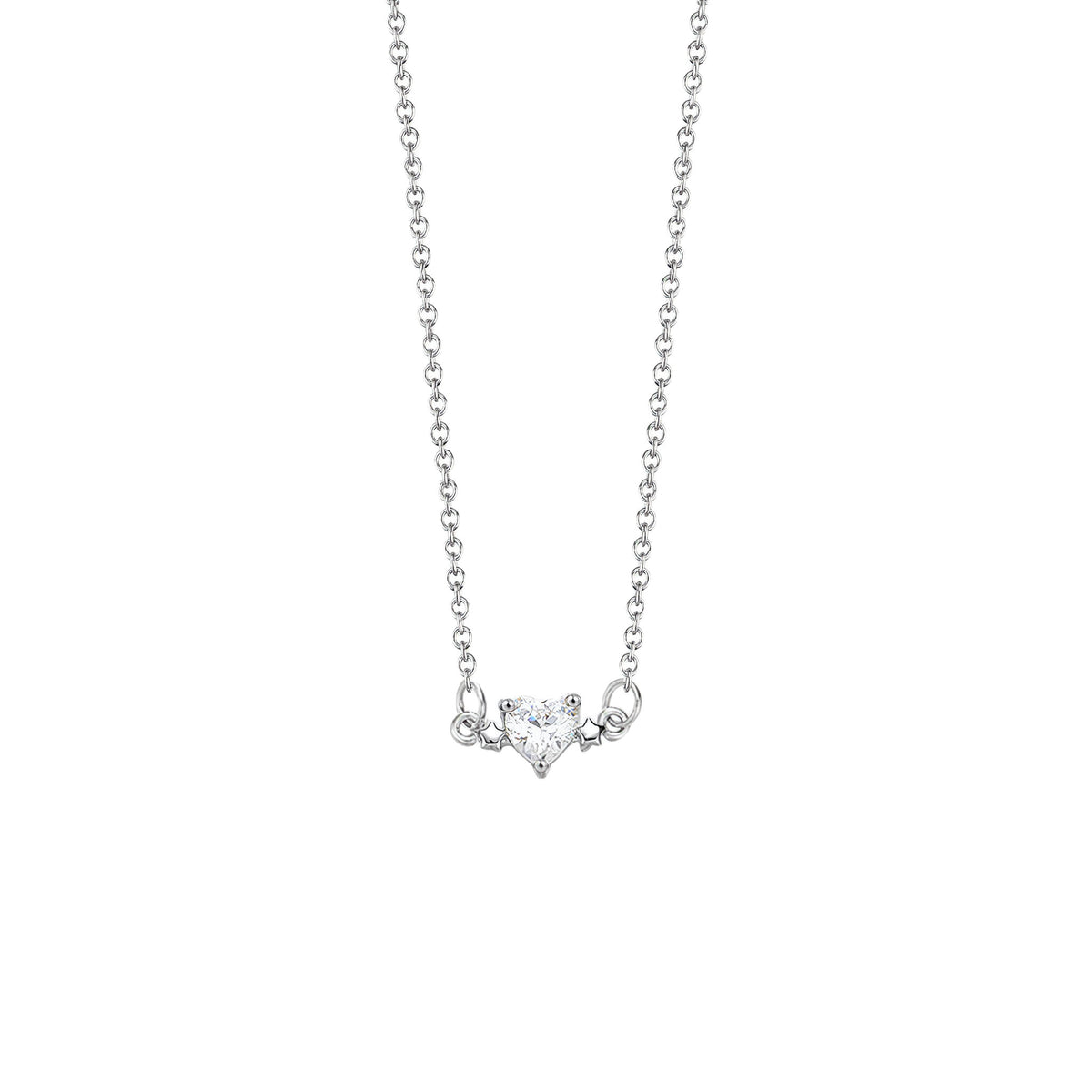 Heart Birthstone Necklace