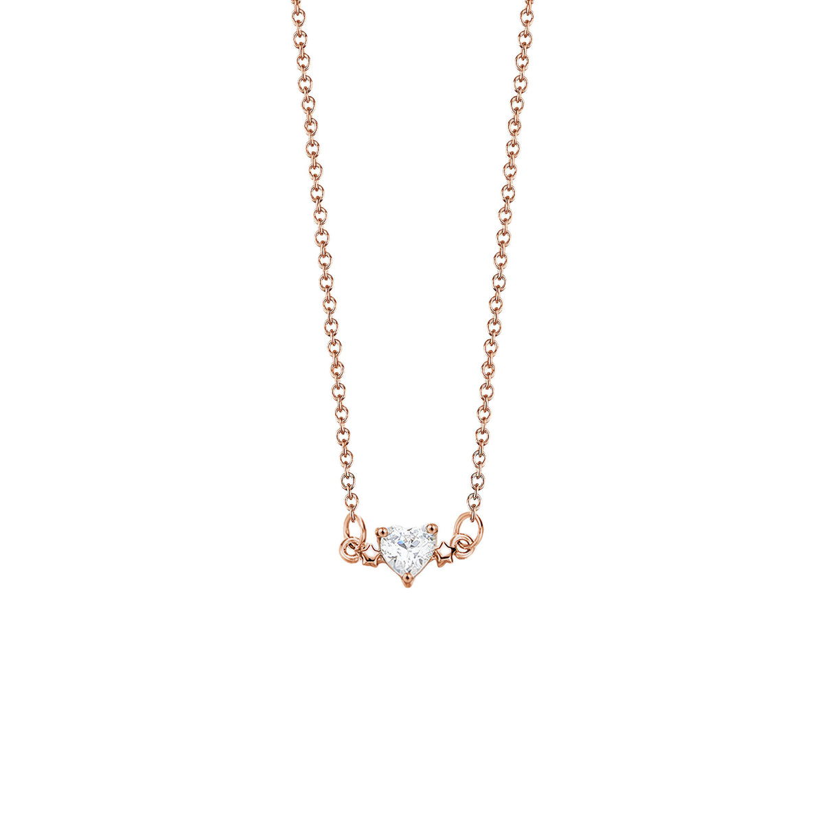 Heart Birthstone Necklace