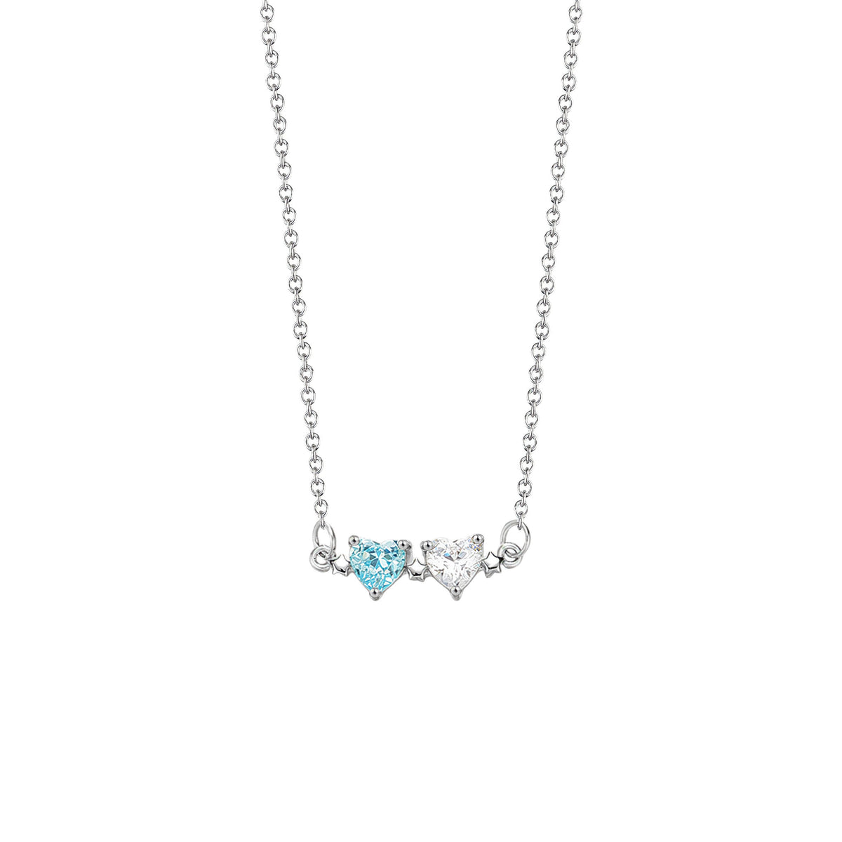 Heart Birthstone Necklace