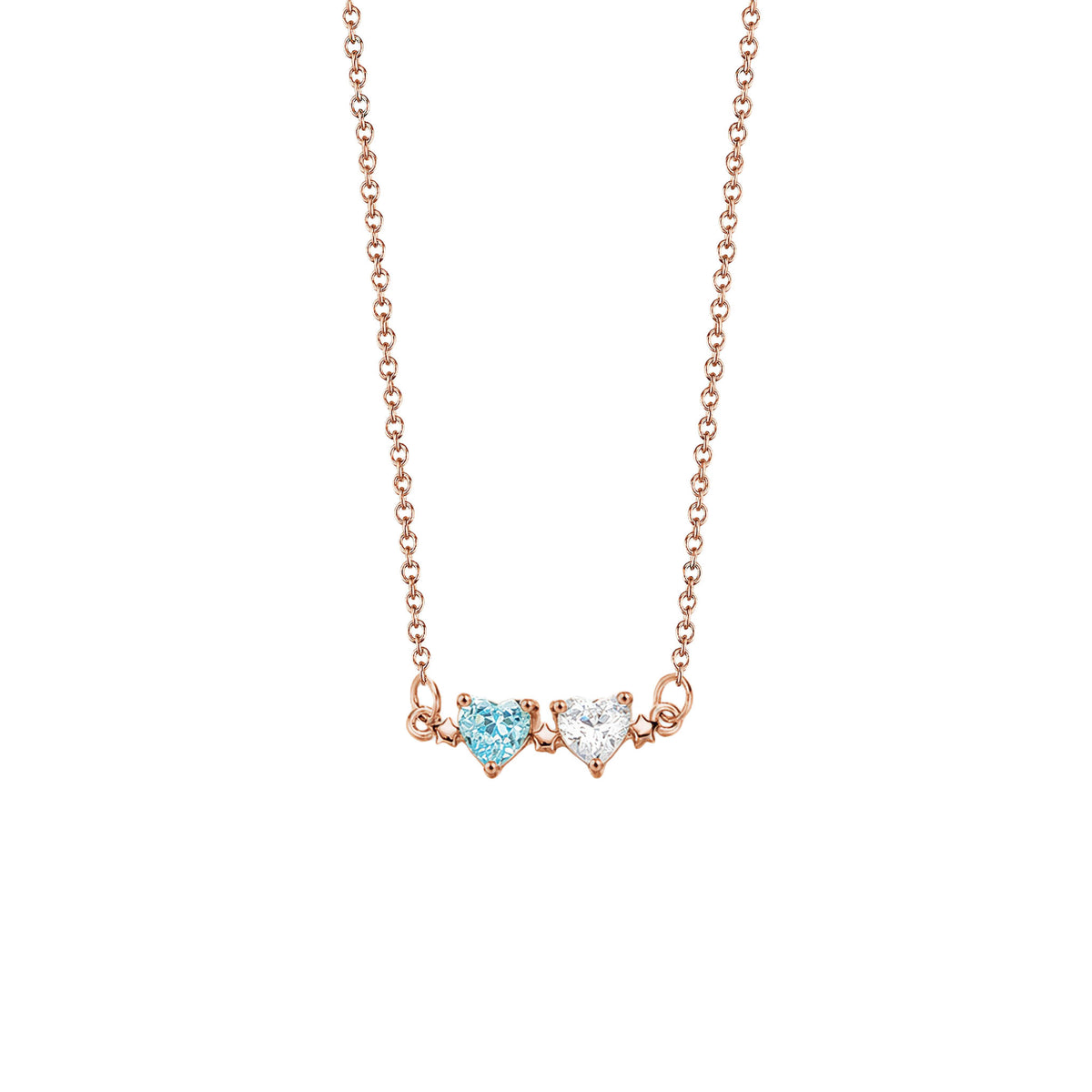 Heart Birthstone Necklace