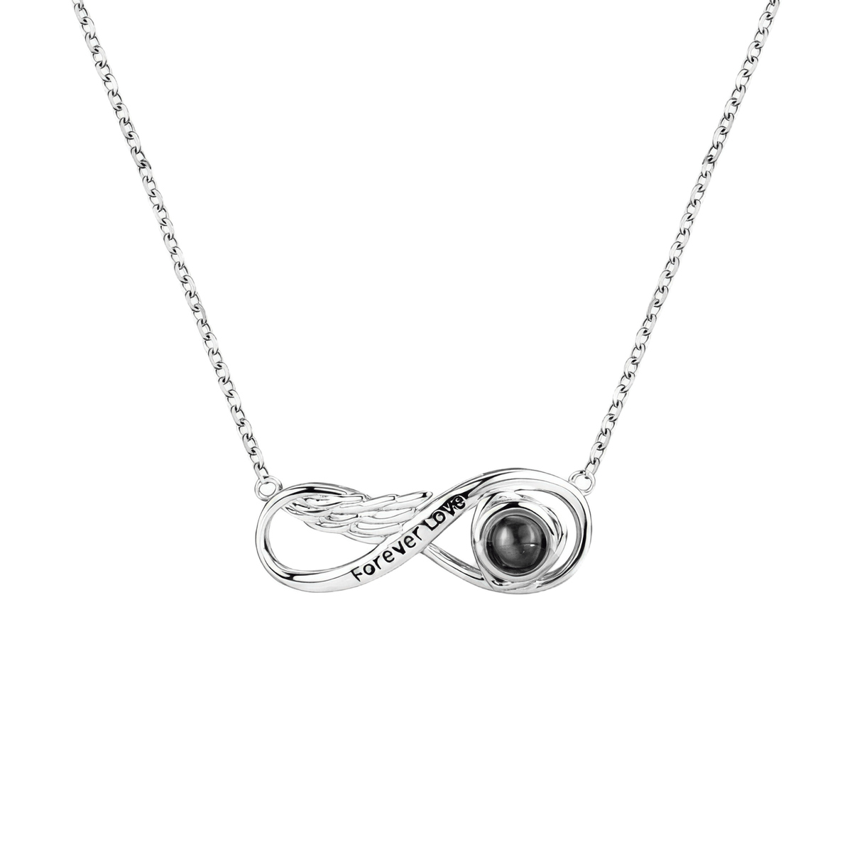 Infinity Love Photo Projection Necklace