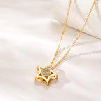 Star Photo Projection Necklace