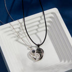 Heart Couple Photo Projection Necklace