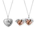 Personalized Photo Locket Necklace for Mom