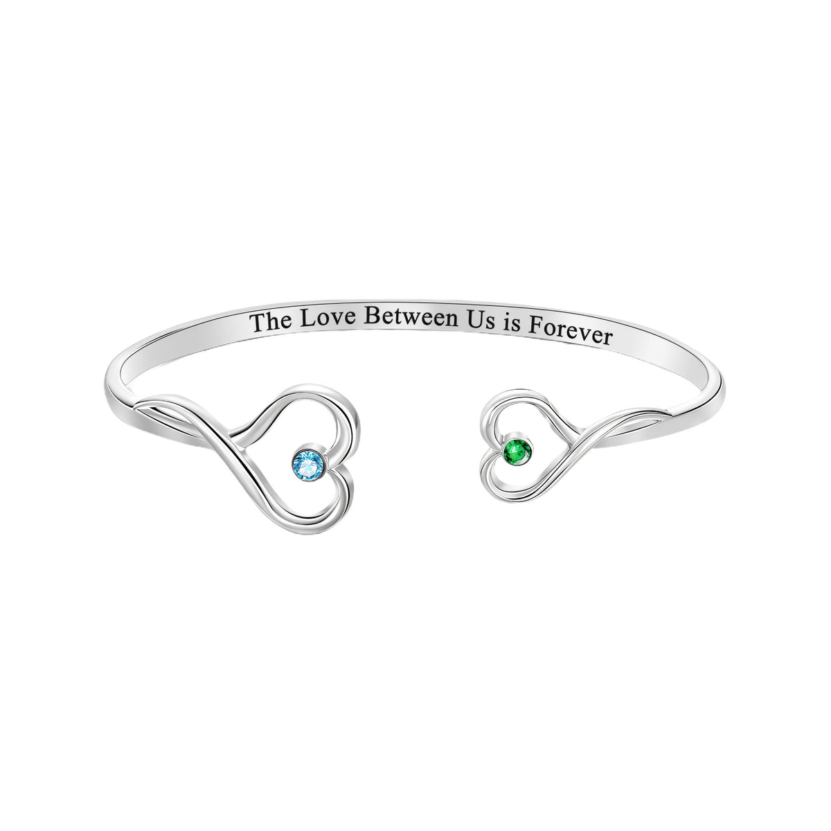 Mother Daughter Birthstone Bracelet