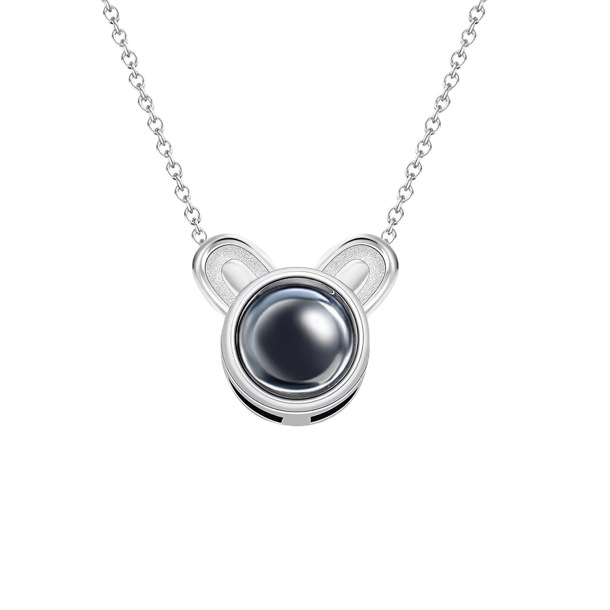 Mouse Photo Projection Necklace