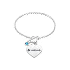 Music Code Heart Bracelet
