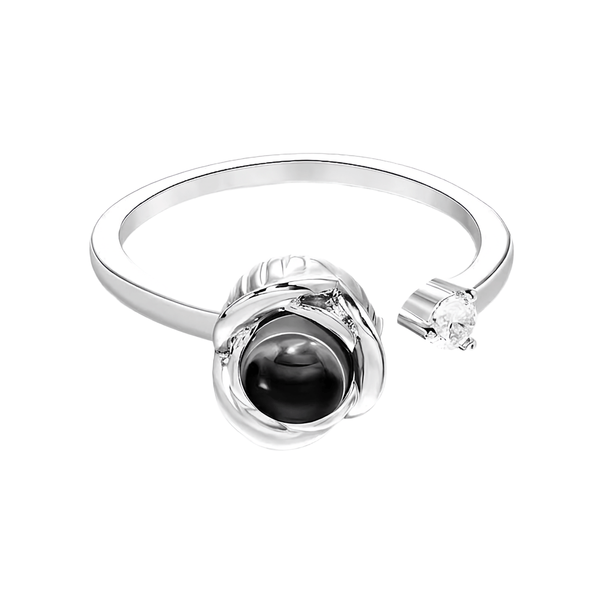 Open Photo Projection Ring