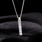 Birthstone Bar Necklace