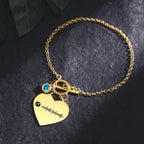 Music Code Heart Bracelet