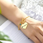 Music Code Heart Bracelet
