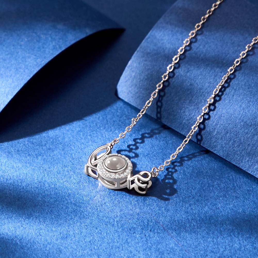 Personalized Love Photo Projection Necklace