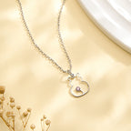 Cat Birthstone Necklace