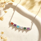 Heart Birthstone Necklace