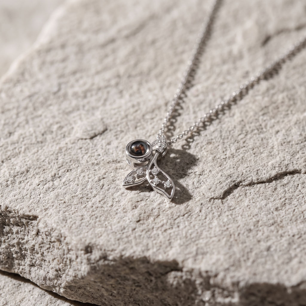 Mermaid Photo Projection Necklace